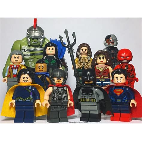 Thor Ragnarok And Justice League Lego Lego Minifigures Lego Legos