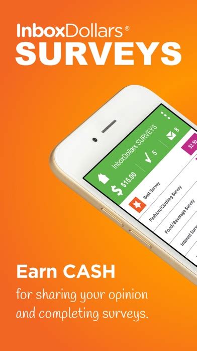 Inboxdollars Surveys For Cash Para Ios Iphoneipod Touch Baixar