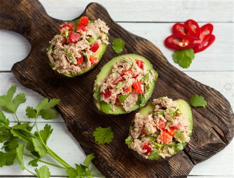 recipe tuna stuffed avocados with corn salsa