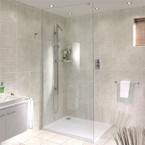 Aqata Spectra Sp400 Walk In Shower Screen Uk Bathrooms