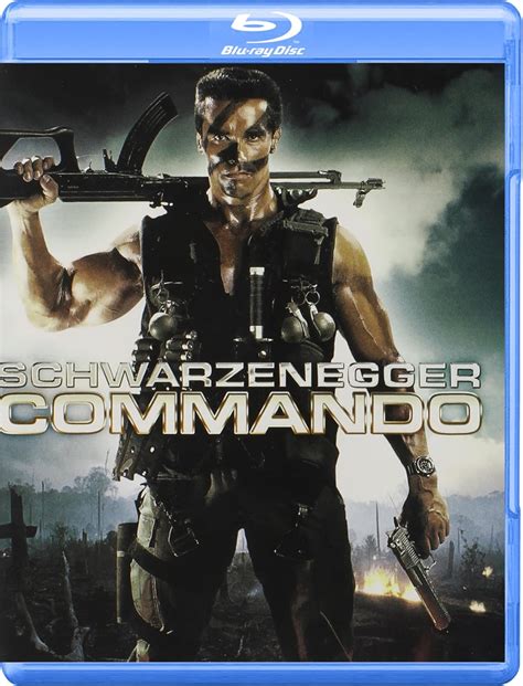 Commando Blu Ray Us Import Region A Amazon Co Uk Dvd Blu Ray