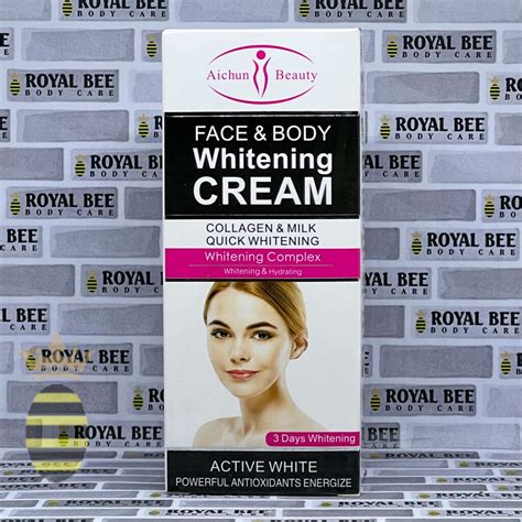 Aichun Beauty Face And Body Whitening Cream 120ml Royal Bee Body Care