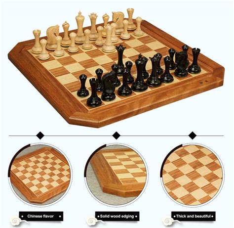 Buy Rrh Chess Set For Adults Octagonal Side Chess Set For Kids And