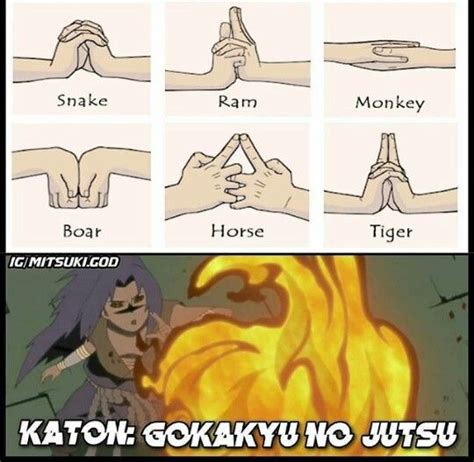 What Jutsu Has The Most Hand Signs