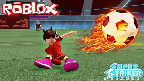 Roblox Super Striker League เตะบอลด้วยพลังsuperpower Youtube