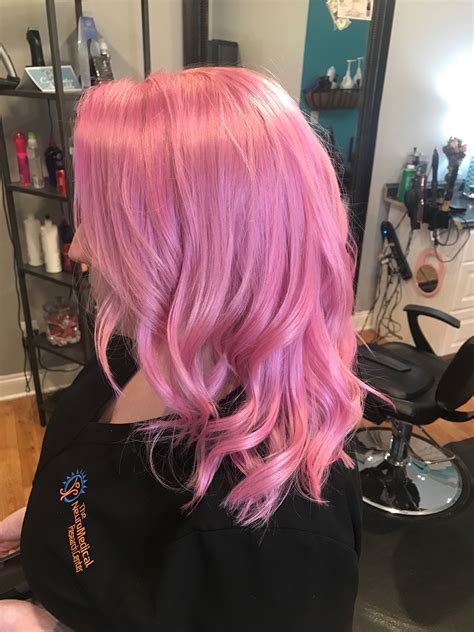 pulp riot 💗 blush cupid lilac light pink hair pink ombre hair pink hair dye