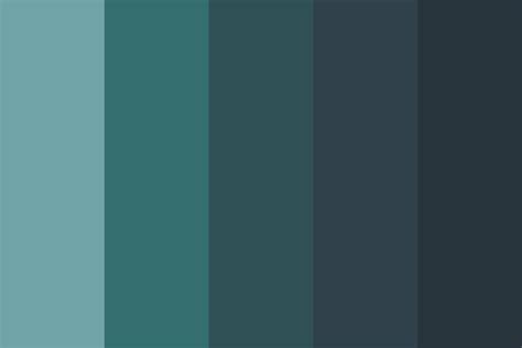 Dark Turquoise Color Palette