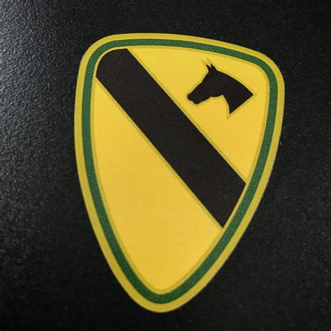Us Army 1st Cavalry Division 4 Pack Stickers