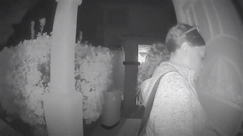 Doorbell Camera Captures Woman Using Different Keys Trying To Get