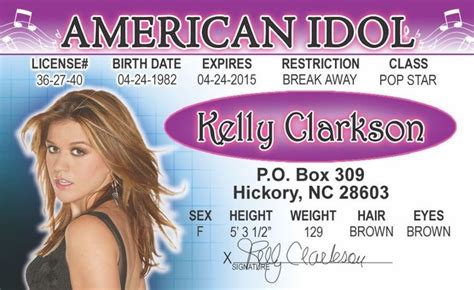 Find 112 listings related to military id cards locations in orlando on yp.com. Kelly Clarkson Novelty ID / Driver's License