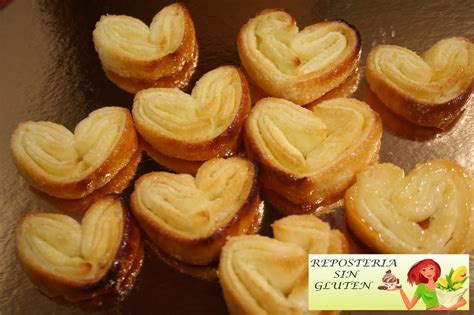 Repostería sin gluten: PALMERITAS DE HOJALDRE SIN GLUTEN :)