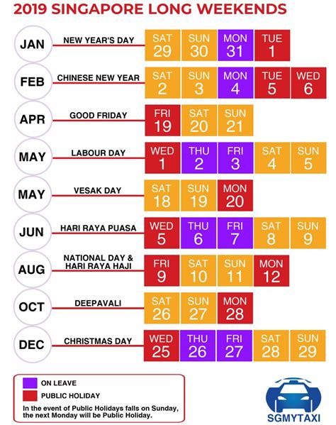 Now that you've taken a look at the generous public holidays in malaysia for 2019, do plan ahead and use your annual leave wisely. Public & School Holidays Singapore 2020 & 2021 (20 Long ...