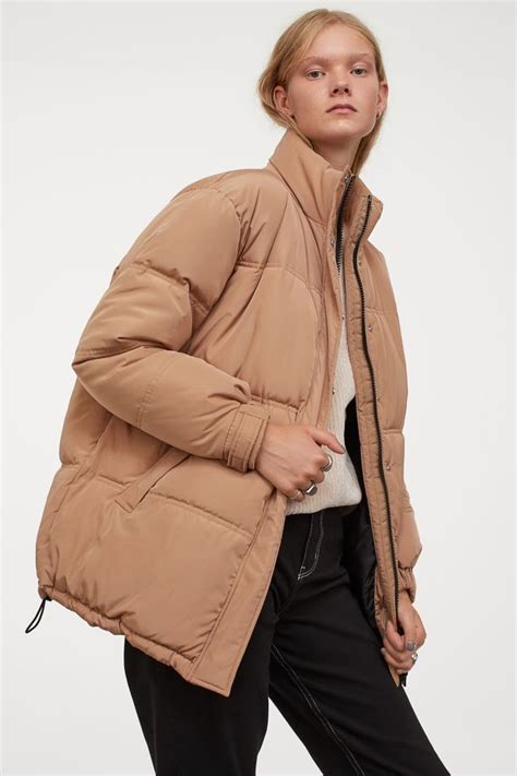 Handm Oversized Jacket The Best Puffer Coats For Women Popsugar