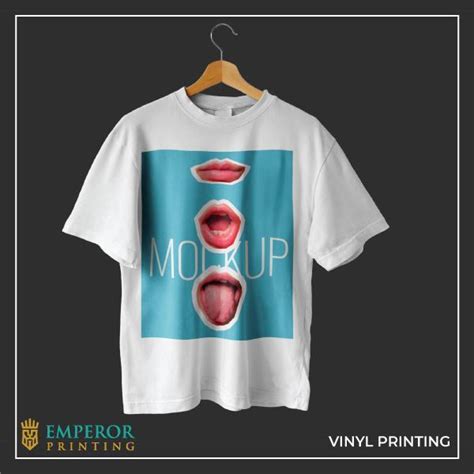 Vinyl Printing T Shirts Emperor Printing