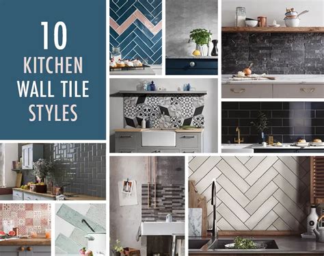 10 Kitchen Wall Tile Styles Modern Kitchen Wall Tiles Ideas
