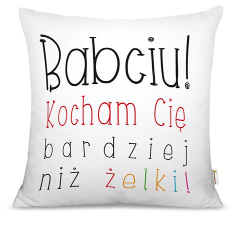 Z okazji dnia babci (21.01) i dnia dziadka (22.01) przygotowaliśmy propozycje pięknych i wzruszających wierszyków. Poduszki - pomysł na prezent na Dzień Babci i Dziadka