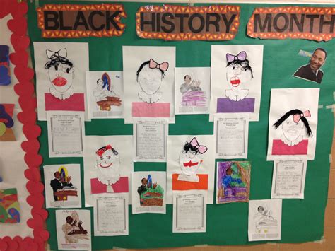 Bulletin Board Black History Month For Kindergarten Kashmittourpackage