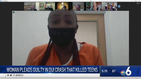Woman Pleads Guilty In North Miami Dui Crash That Killed 3 Teens Nbc 6 South Florida