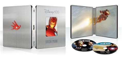 Iron Man 4k2d Blu Ray Steelbook Best Buy Exclusive Usa Hi Def