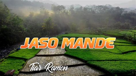 Tiar Ramon Jaso Mande Tanama Intro Record Youtube