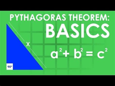 Maths Made Easy! Pythagoras theorem Basics [O&U Learn]  YouTube