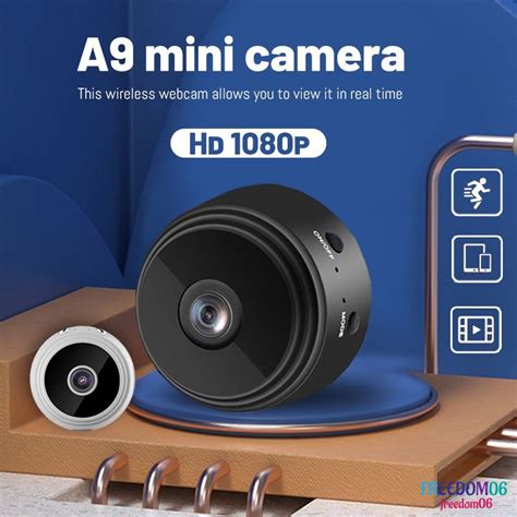 A9 Mini Kamera Bezprzewodowa Wifi Ip Security Sieć Monitor Kamera Hd