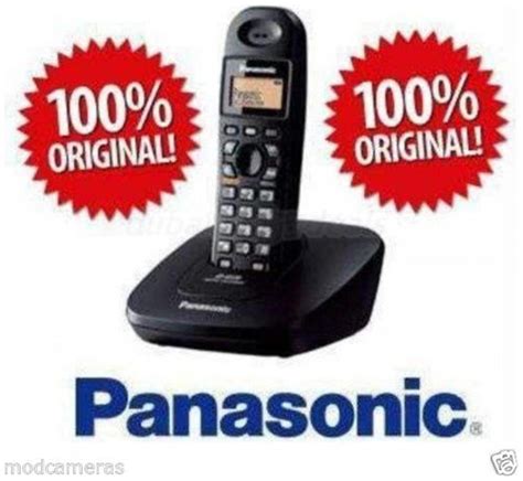 Buy Panasonic Kx Tg3611bx24 Ghz Cordless Phone Black Online At Low