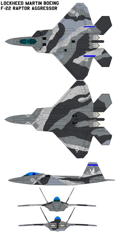 F 22 Raptor Aggressor By Bagera3005 On Deviantart