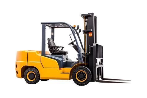 Forklift Truck Isolated On A Transparent Background 27182859 Png