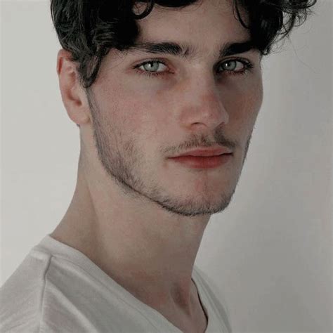 Model Citizen Magazine Issue Beautiful Men Faces Character Inspiration Male Portrait