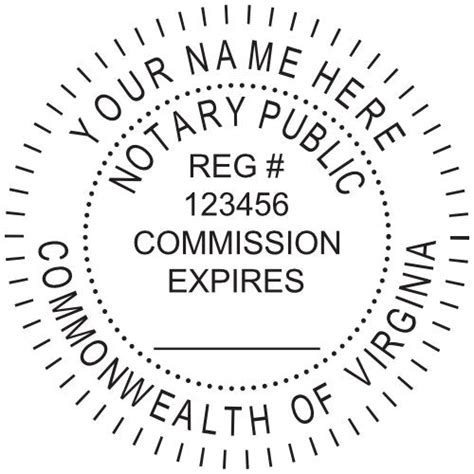 Virginia Notary Stamp And Seal Pro Stamps