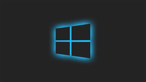 1920x1080 Windows 10 Logo Blue Glow 1080P Laptop Full HD Wallpaper, HD ...