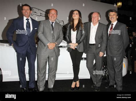 Mila Kunis And Jaguar Team Jaguar Land Rover Preview Reception For 2011