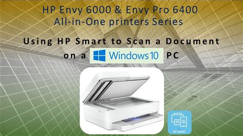 Hp Envy 6055 Hp Envy Pro 6455 Scan A Document Using Hp Smart On