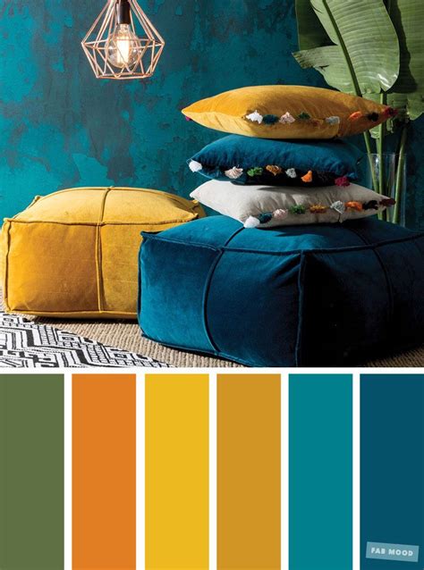 Beautiful Color Inspiration The Palette Of Copper Green Mustard