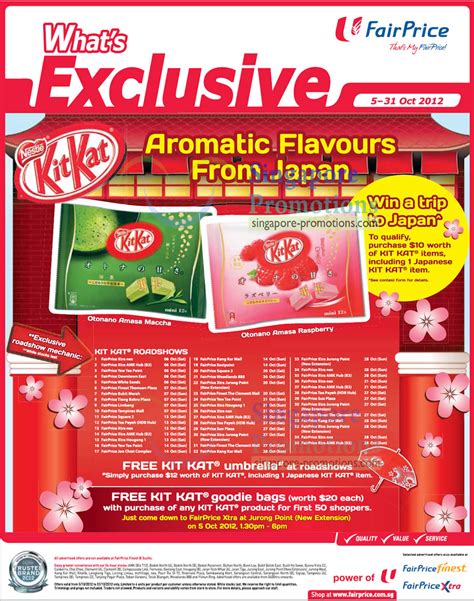 Find great deals on ebay for kitkat matcha. NTUC Fairprice 5 Oct 2012 » Kit Kat Japan Flavours Now ...