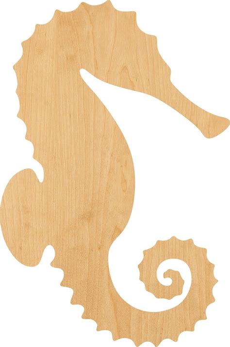 Sea Horse Wooden Laser Cut Out Shape Great for Crafting | Etsy
