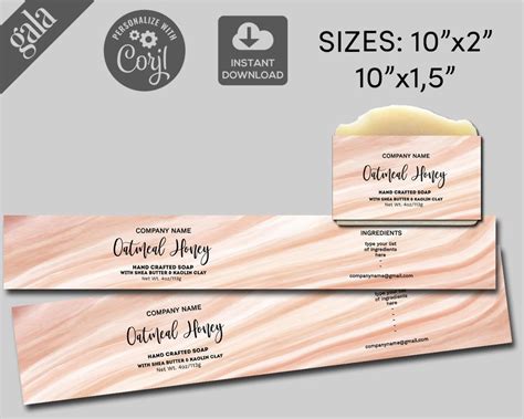We have a collection of soap labels for a start up as well as candle labels and bath products. Soap Labels 10x1.5, Dusty Pink Marble product label, Natural Handmade Soap Label Template ...