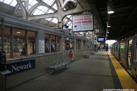 Newark Penn Station Track Level New Jersey Transits
