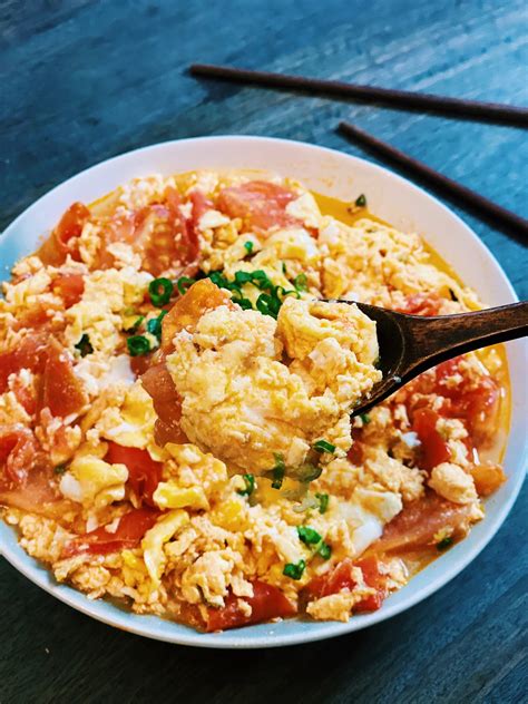 Chinese Tomato And Egg Stir Fry Healthy And Affordable Tiffy Cooks