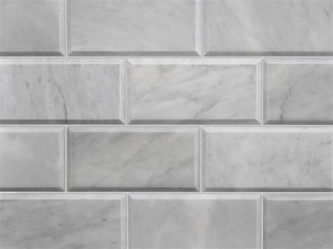 Carrara Marble Bevel Metro Tiles Fast Delivery Starel Stones