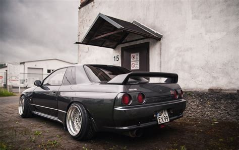Car Nissan Skyline R32 Stance Tuning Lowered Jdm House Old
