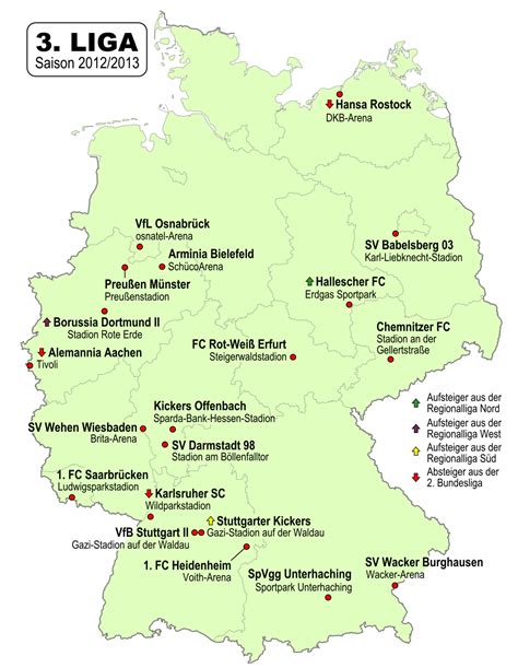 This page is about 3. Landkartenblog: Deutschlandkarten der 1. und 2. Fußball ...