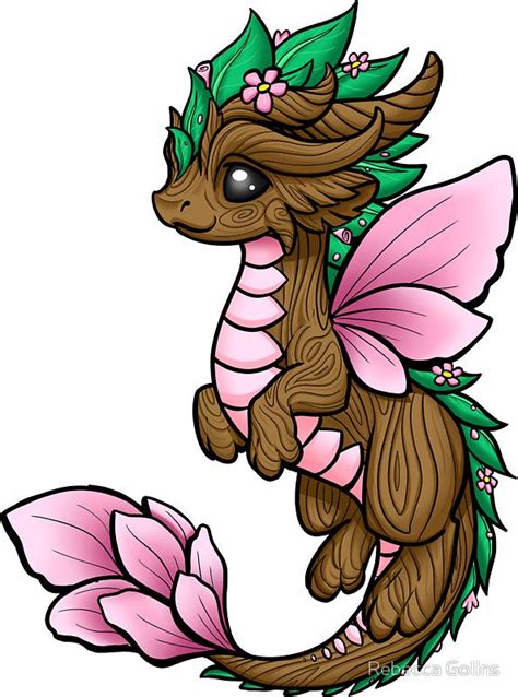 Find & download free graphic resources for gardenia flower. 'Flower Dragon Elemental' Sticker by Rebecca Golins ...