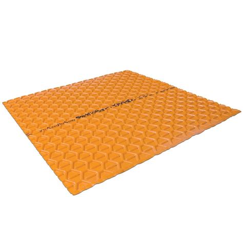 No water fleeing inside the structure, and increase the reliability of waterproof layer 2. Shop Schluter Systems Troba 10.73-sq ft Orange Plastic ...