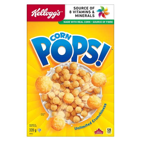 Kelloggs Corn Pops Cereal 320g113 Oz Imported From Canada