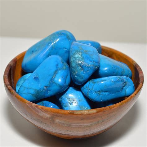 Pcs Blue Howlite Stone Cabochons Turquoise Color Stone Pebble