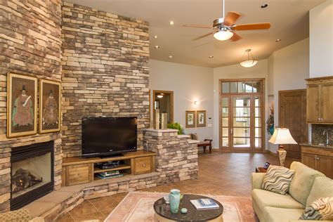 Design Fieldstone Fireplace In Living Room Fresh Design