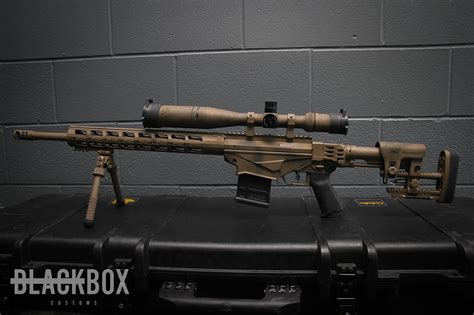 Black Box Customs 099 Ruger Precision Rifle Custom Tan Krypteks