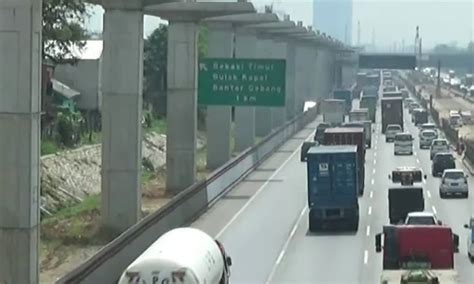 Pembangunan Tol Layang Jakarta Cikampek Dihentikan Sementara Video